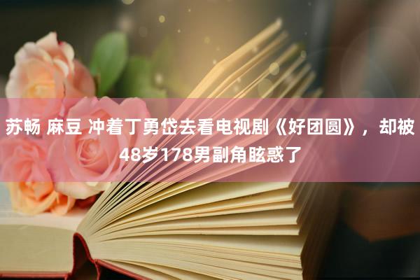 苏畅 麻豆 冲着丁勇岱去看电视剧《好团圆》，却被48岁178男副角眩惑了