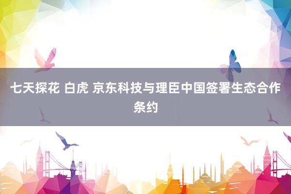 七天探花 白虎 京东科技与理臣中国签署生态合作条约