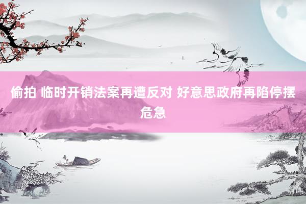 偷拍 临时开销法案再遭反对 好意思政府再陷停摆危急