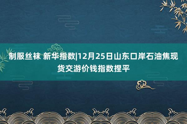 制服丝袜 新华指数|12月25日山东口岸石油焦现货交游价钱指数捏平